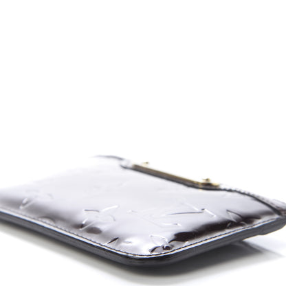 Louis Vuitton Vernis Key Pouch Amarante 7 of 9