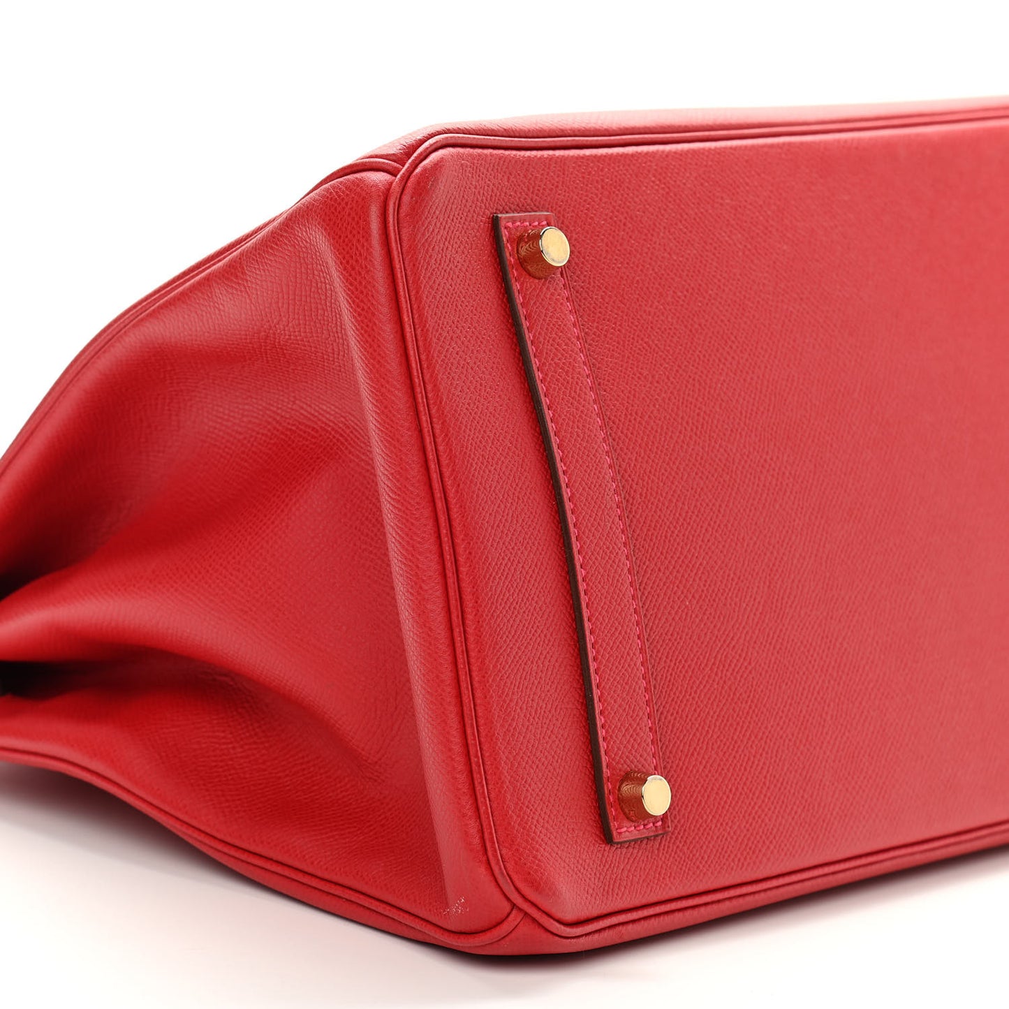 Epsom Birkin 35 Rouge Casaque