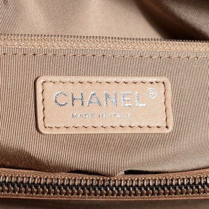 Chanel Caviar Quilted City Shopping Tote Beige 6 of 14