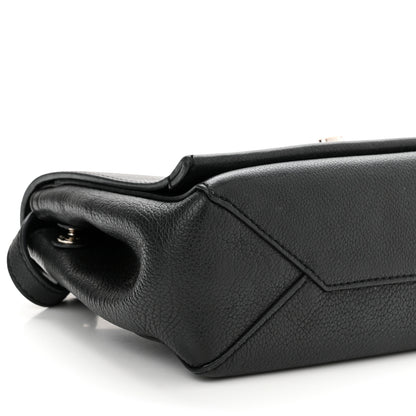 Louis Vuitton Calfskin Lockme II Chain Bag BB Black 8 of 14