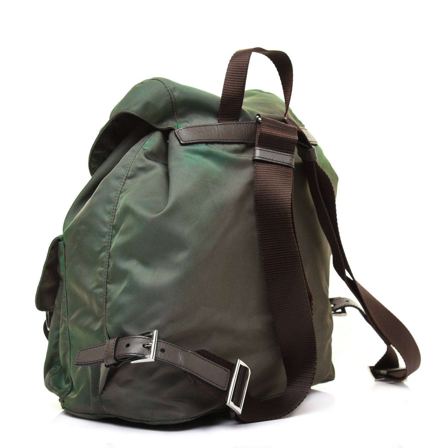 Prada Tessuto Nylon Medium Backpack Fumo 2 of 26
