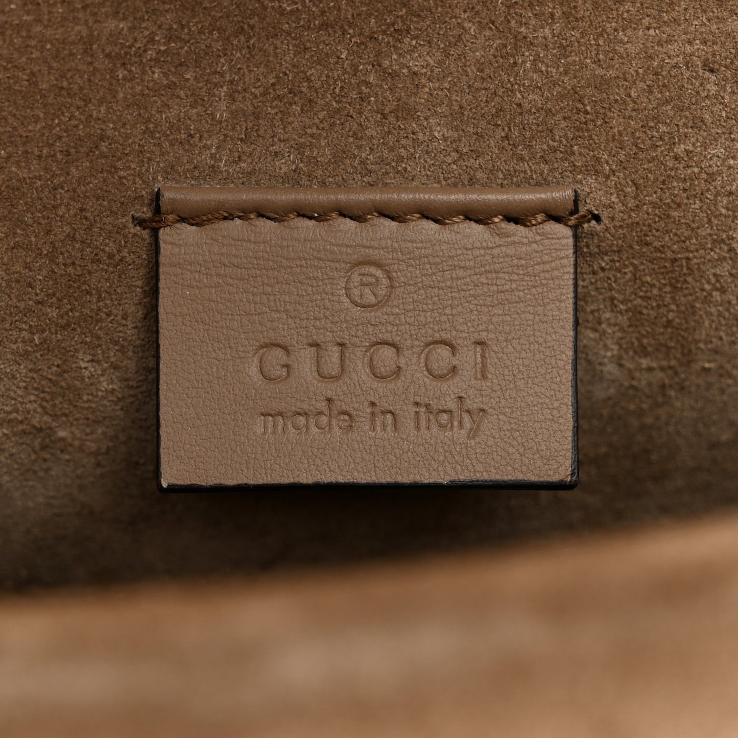 GG Supreme Monogram Mini Dionysus Shoulder Bag Taupe