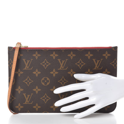 Louis Vuitton Monogram Neverfull MM GM Pochette Cherry 2 of 6