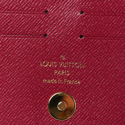 Louis Vuitton Monogram Adele Wallet Fuchsia 7 of 9
