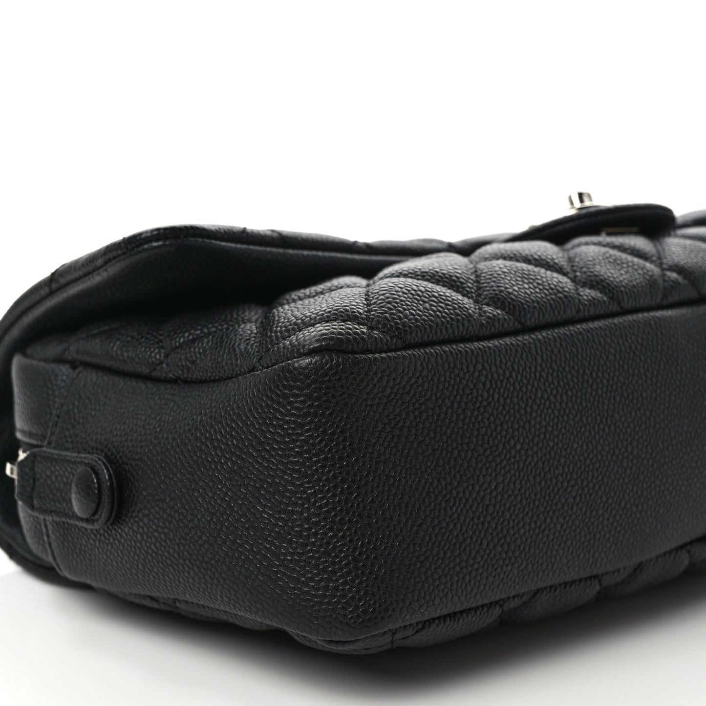 Caviar Quilted Jumbo Easy Flap Black