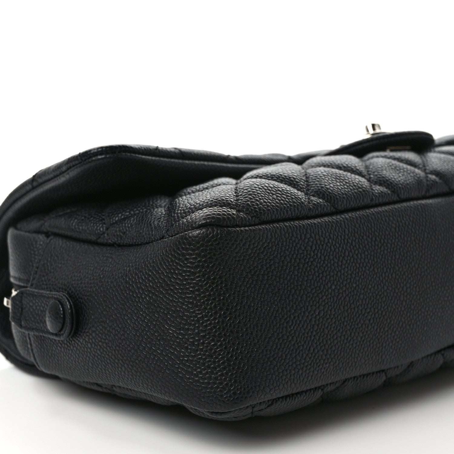 Chanel Caviar Quilted Jumbo Easy Flap Black 8 of 10