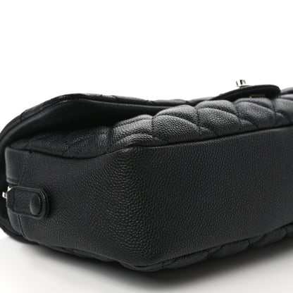 Chanel Caviar Quilted Jumbo Easy Flap Black 8 of 10