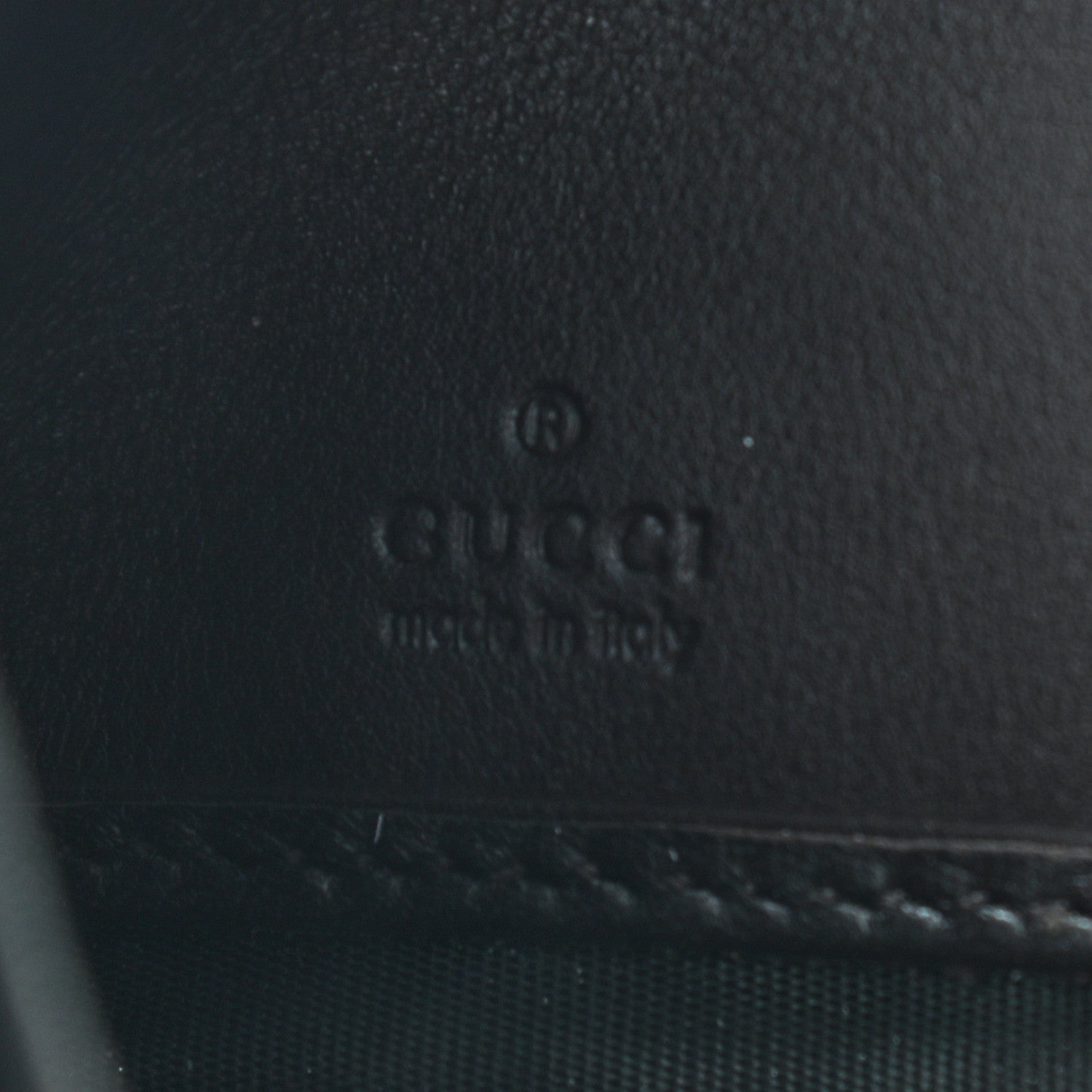 Gucci Guccissima GG Pierce Zip Around Wallet Dark Brown 6 of 7