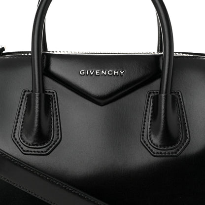 Givenchy Shiny Lord Calfskin Small Antigona Black 8 of 10