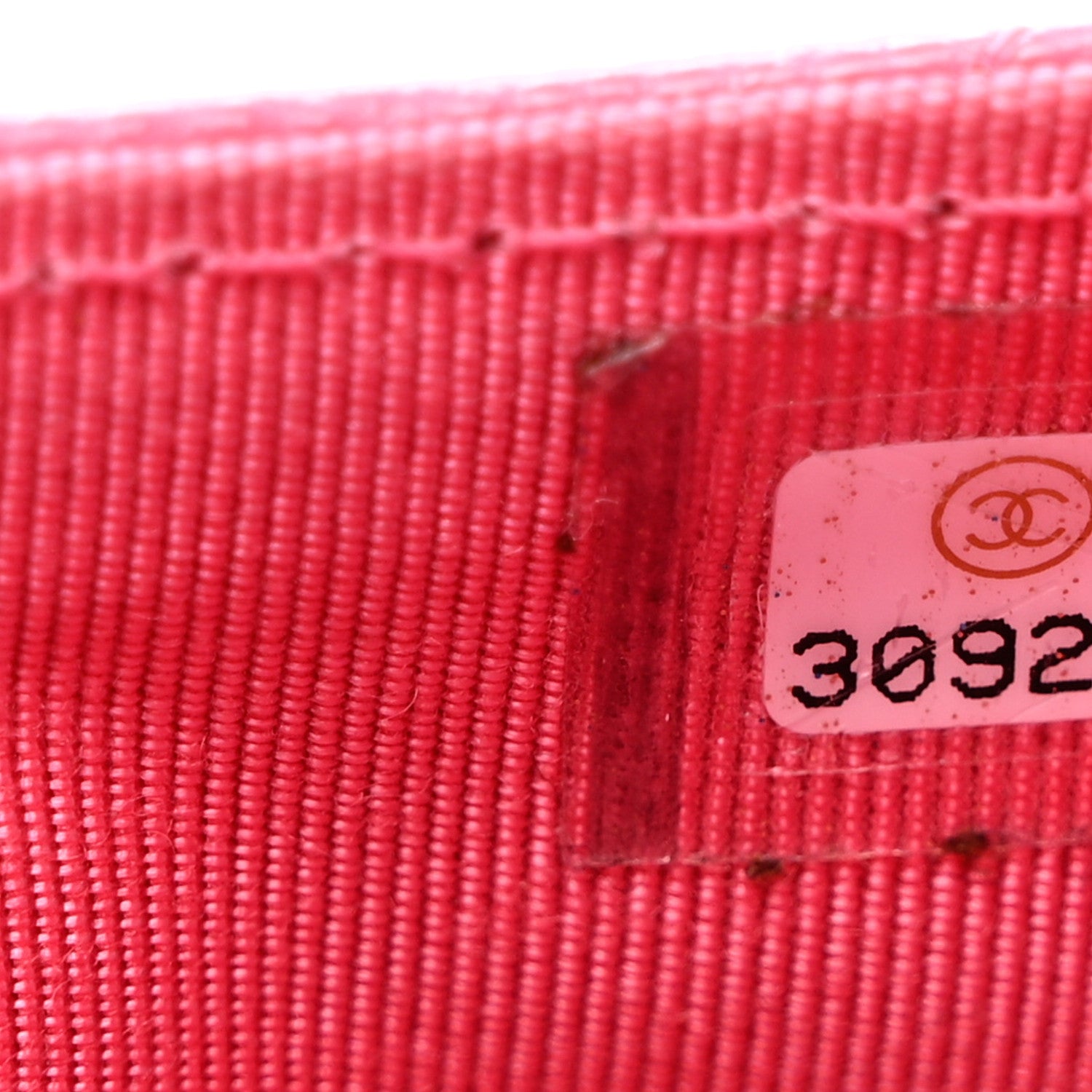 Chanel Caviar Quilted CC Zip Card Holder Pink 7 of 9