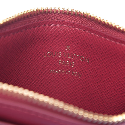 Louis Vuitton Monogram Zipped Card Holder Fuchsia 5 of 6