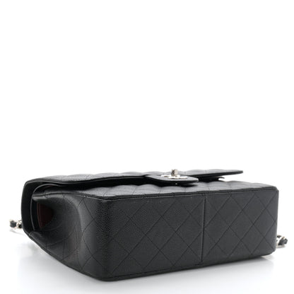 Chanel Caviar Quilted Jumbo Double Flap Black 4 of 10