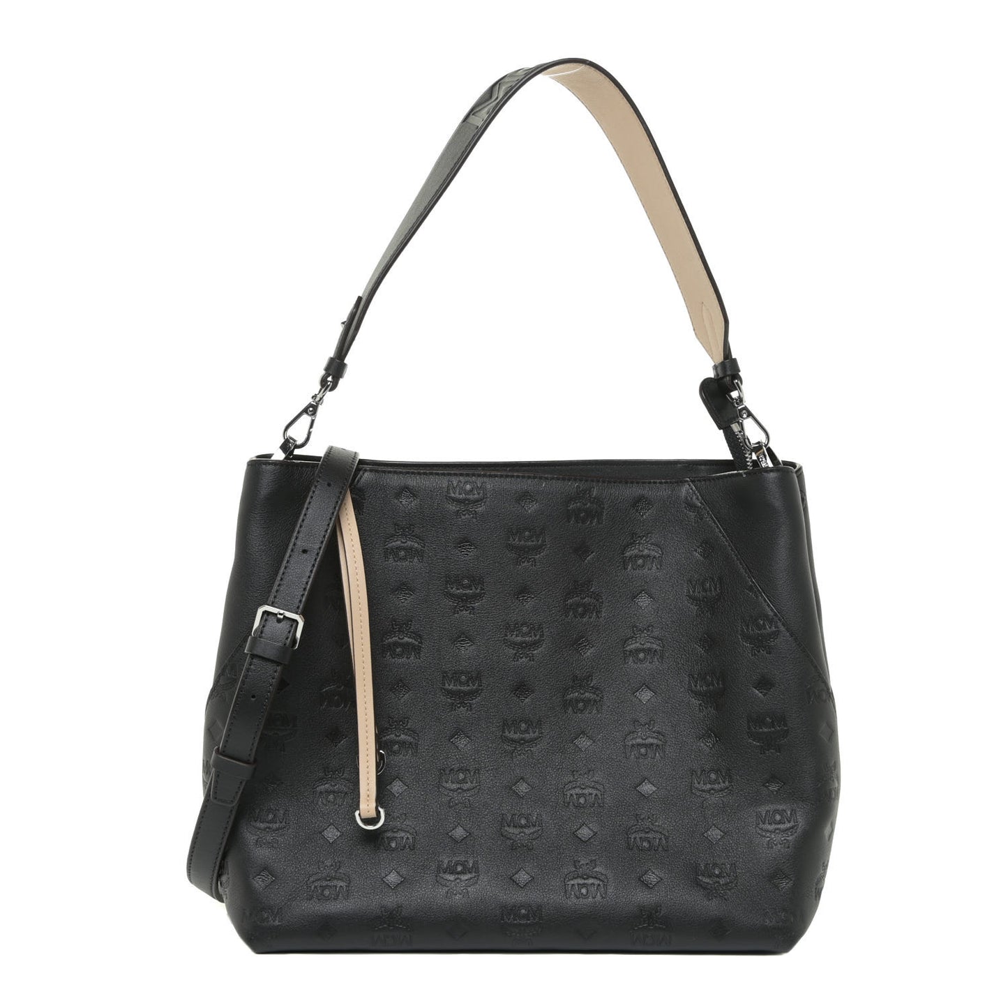 Calfskin Ottomar Medium Klara Hobo Black