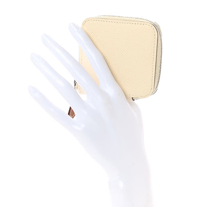 Hermes Epsom Silk'in Coin Purse Nata 2 of 7