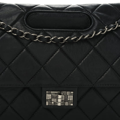 Chanel Washed Lambskin Jumbo Take Away Flap Black 8 of 10