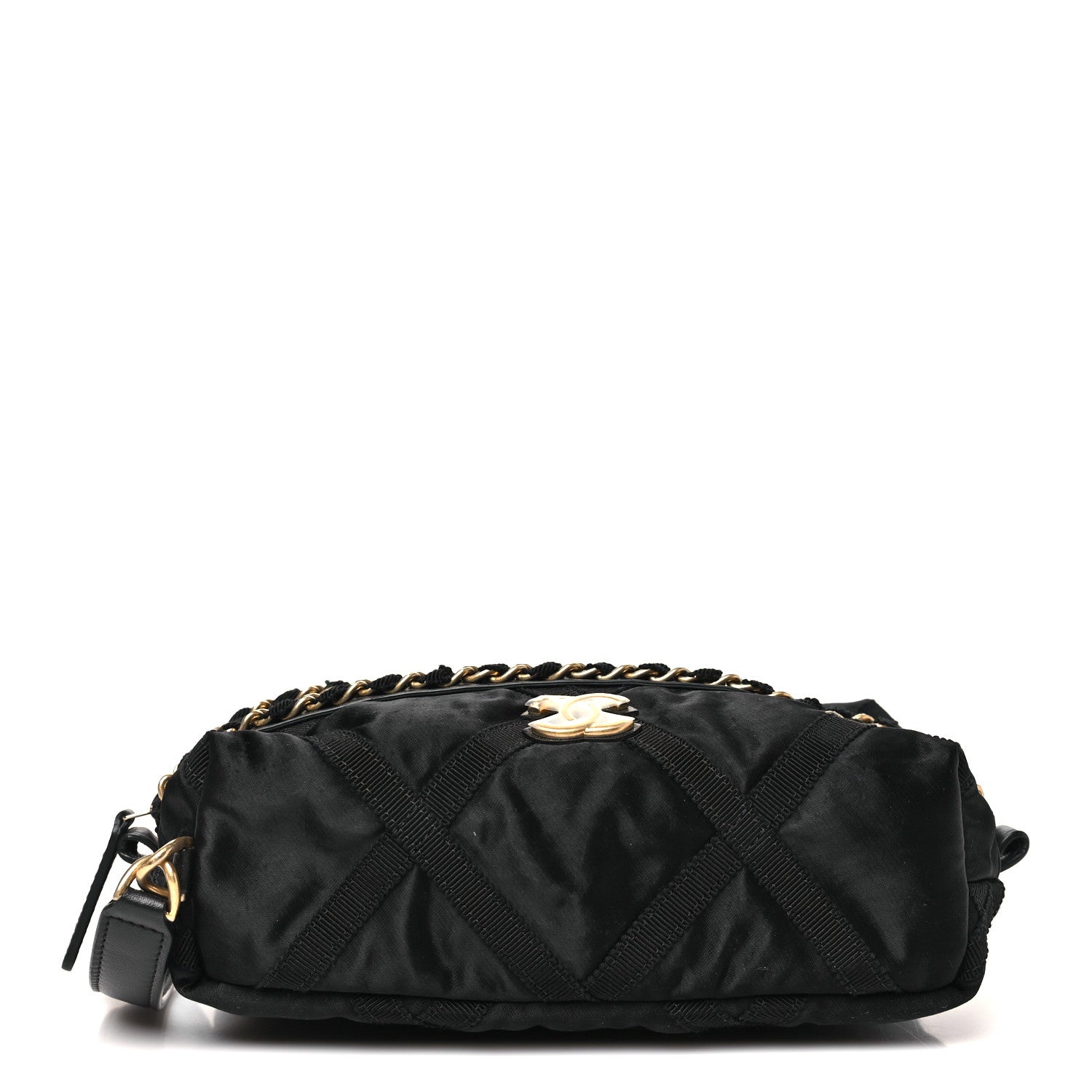 Chanel Nylon Grosgrain Lifestyle Pouch Black 1 of 8