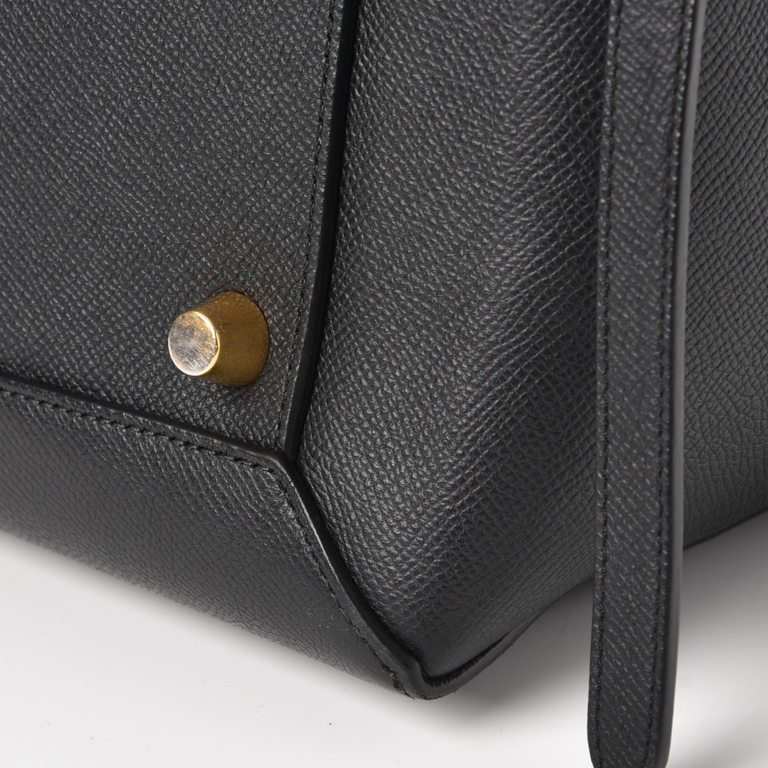 Celine Grained Calfskin Mini Belt Bag Black 14 of 17