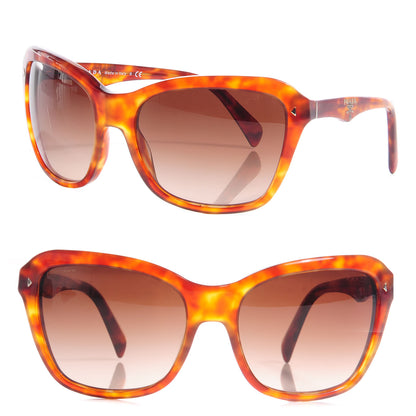 Prada Tortoise Shell Sunglasses SPR 24N 1 of 8