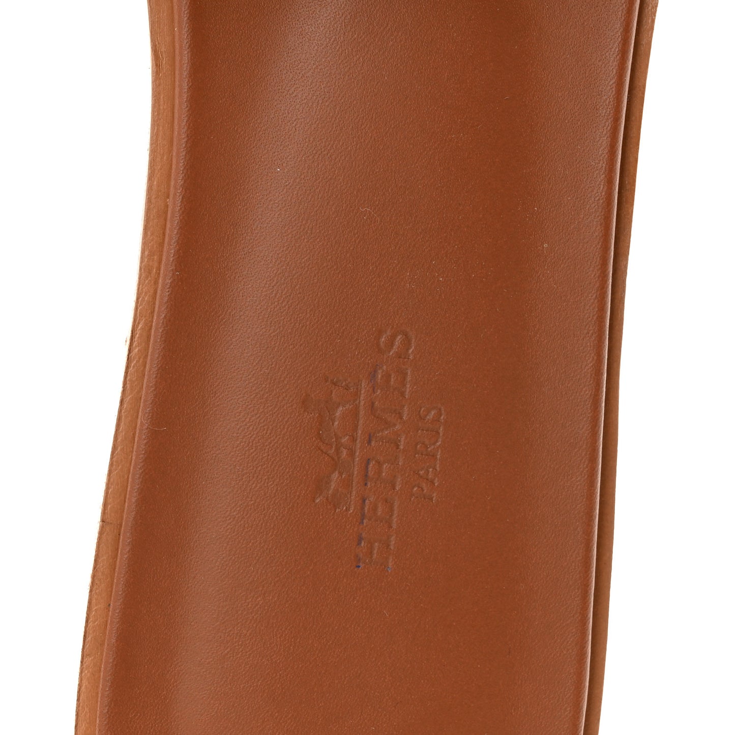 Box Calfskin Oran Sandals 41 Gold