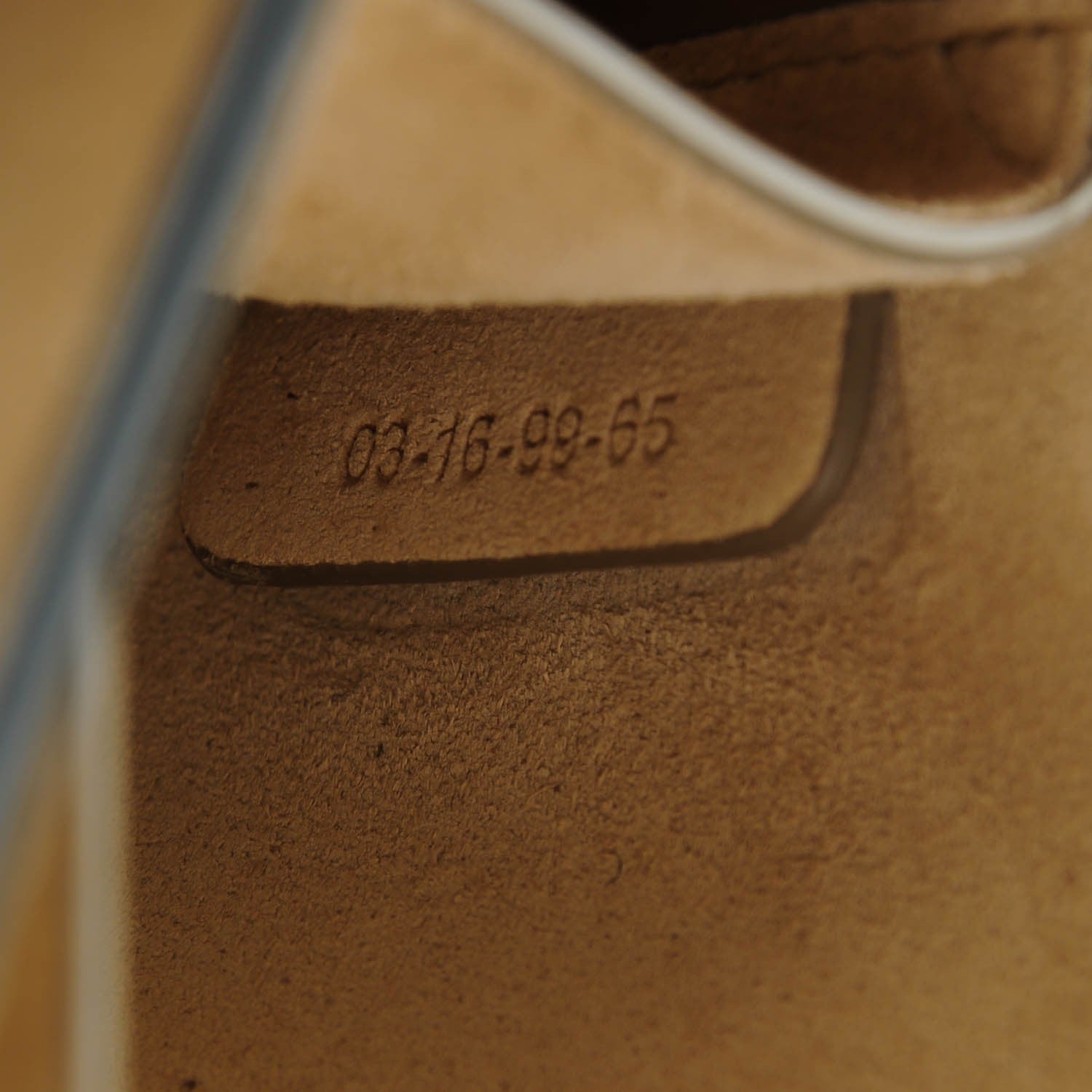 Chloe Suede Calfskin Small Faye Shoulder Bag Pearl Beige 6 of 8