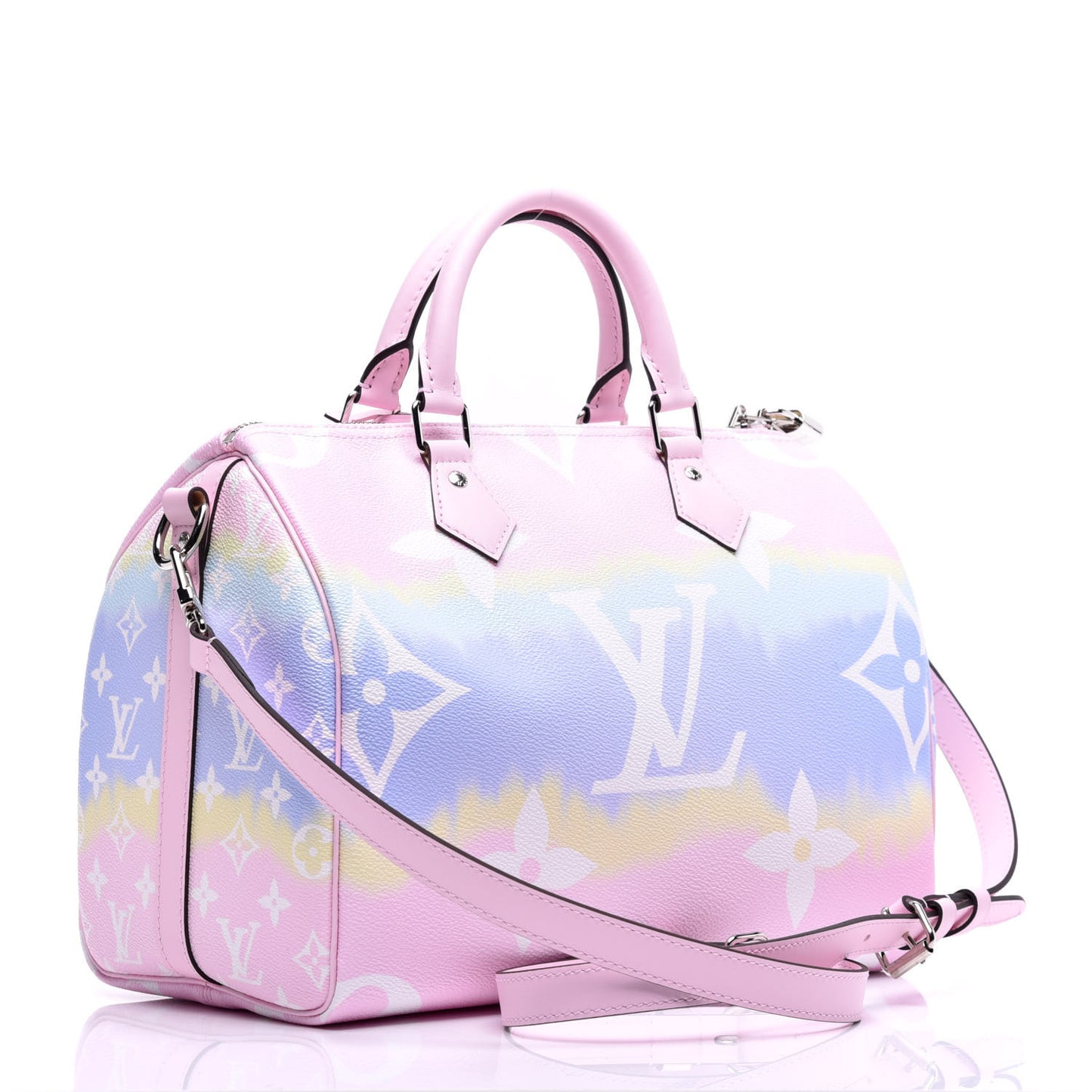Monogram Escale Speedy Bandouliere 30 Pastel