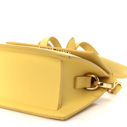 Jacquemus Smooth Calfskin Le Chiquito Moyen Yellow 9 of 9