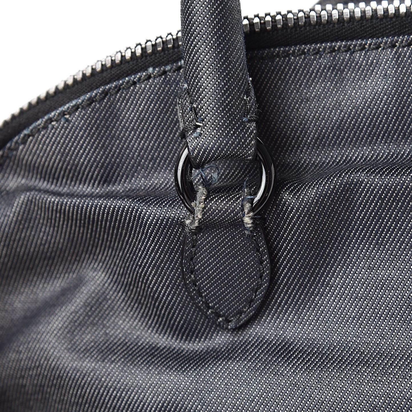 Denim Petale Dome Tote Dark Blue