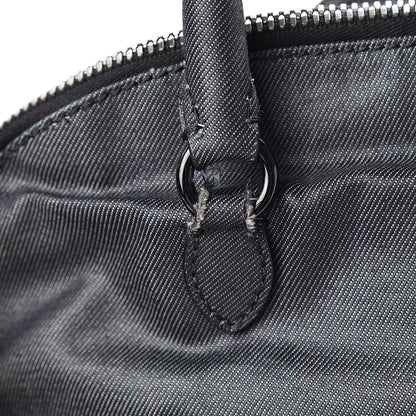 Valentino Garavani Denim Petale Dome Tote Dark Blue 13 of 13
