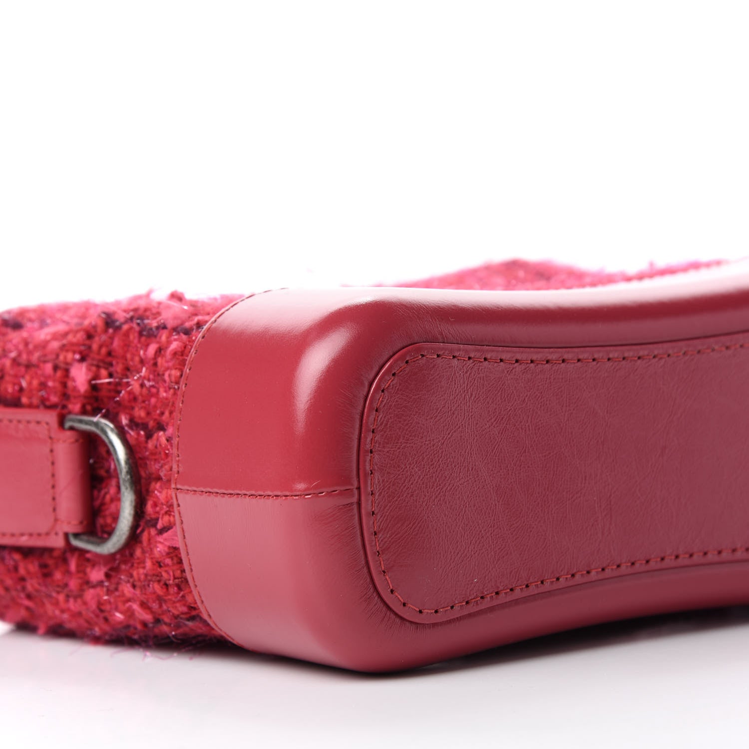Chanel Tweed Calfskin Small Gabrielle Hobo Pink 6 of 11