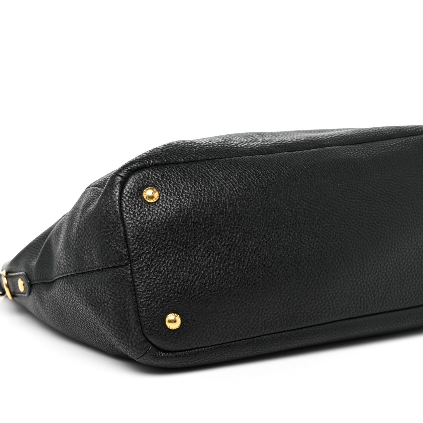 Vitello Daino Tote Black