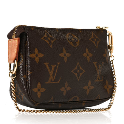 Louis Vuitton Monogram Mini Pochette Accessories 3 of 11
