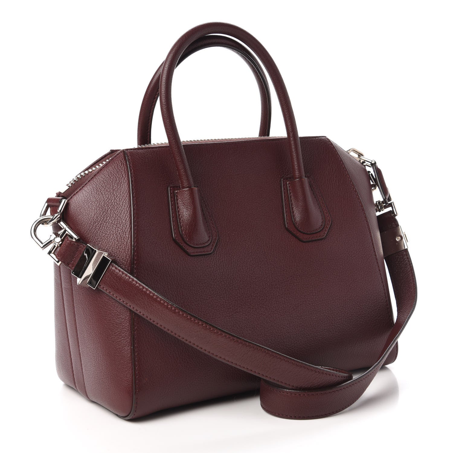 Givenchy Sugar Goatskin Small Antigona Oxblood 3 of 10