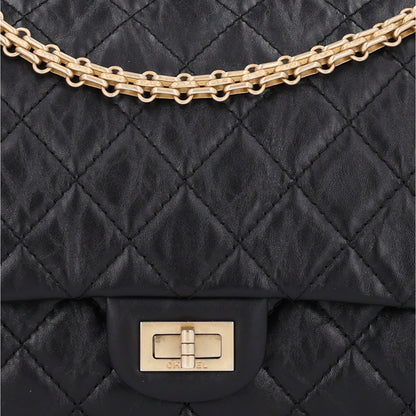 Chanel Aged Calfskin Quilted 2.55 Reissue 226 Flap Black 8 of 10