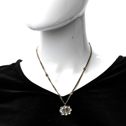 Gucci Pearl Marmont Necklace Aged Gold Cream 2 of 4