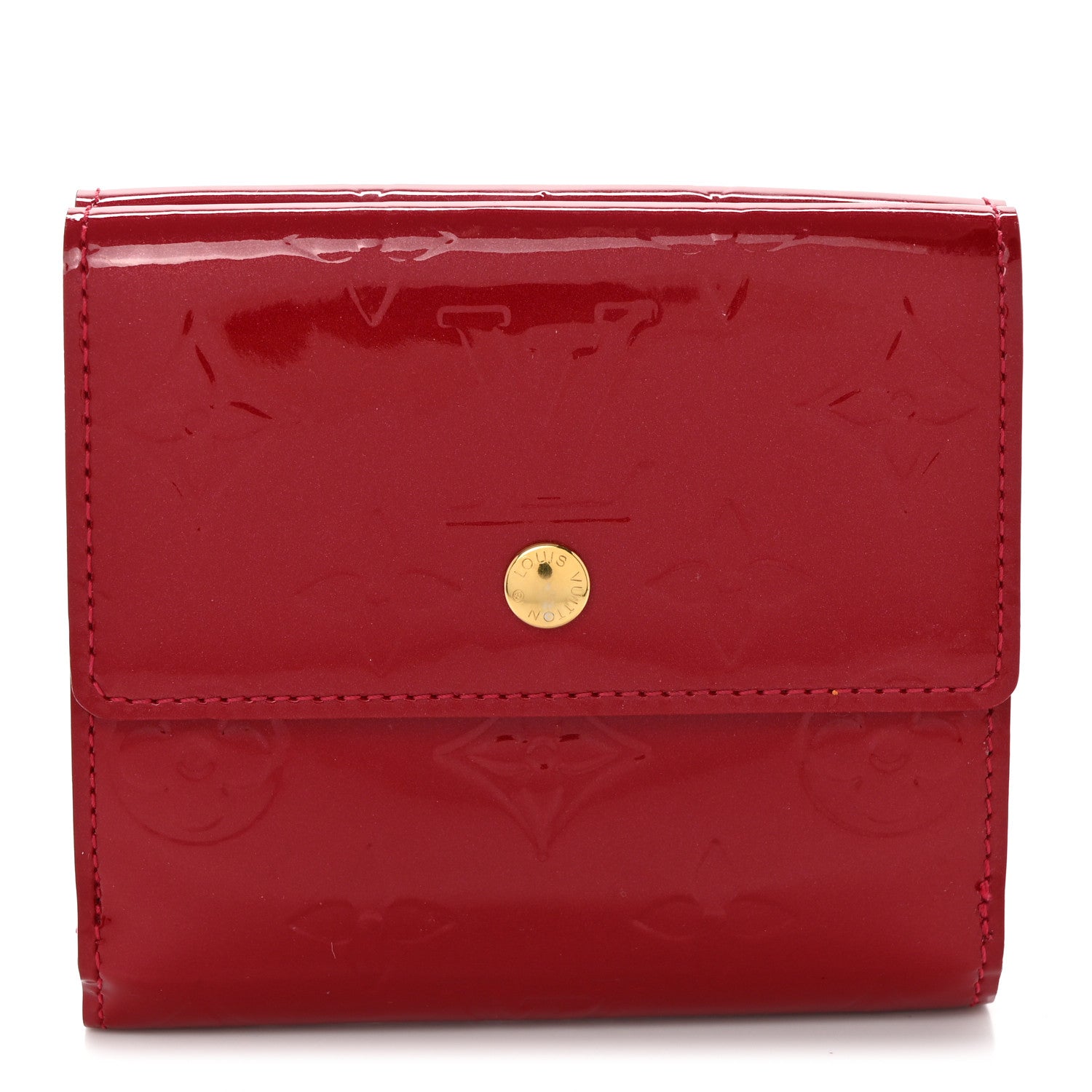Louis Vuitton Vernis Elise Wallet Pomme D'Amour 1 of 6