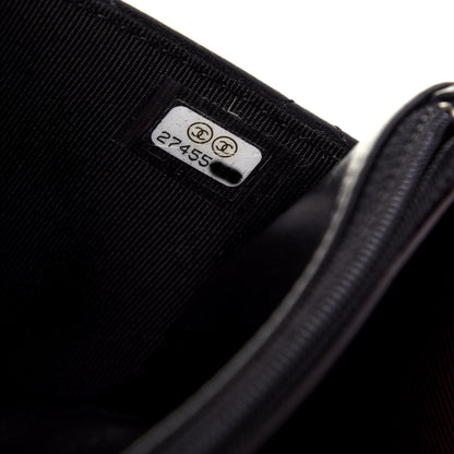 Chanel Lambskin Quilted Wallet On Chain WOC Black 7 of 11