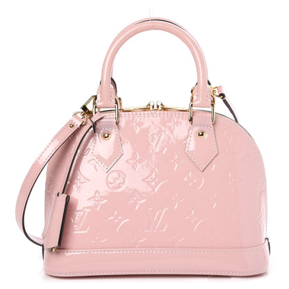 Louis Vuitton Vernis Alma BB Rose Ballerine 1 of 8