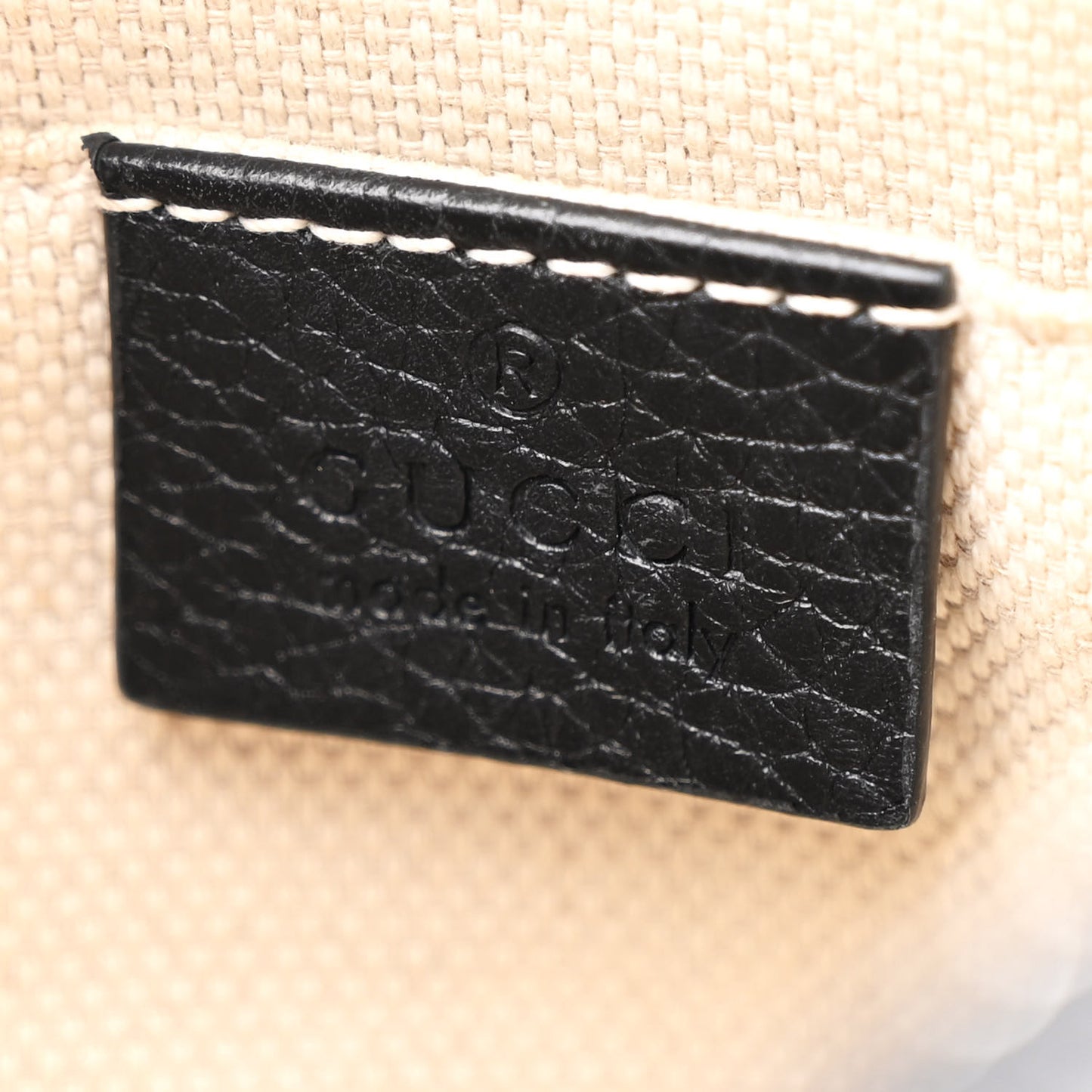 Pebbled Calfskin Small Soho Disco Bag Black