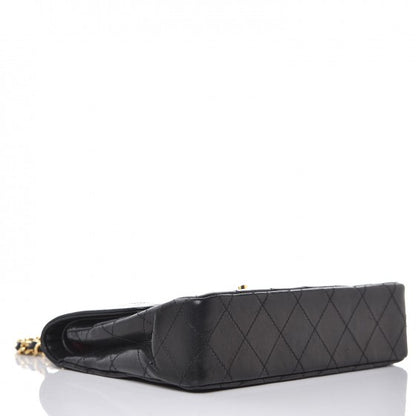 Chanel Lambskin Quilted Small Double Flap Black 4 of 14