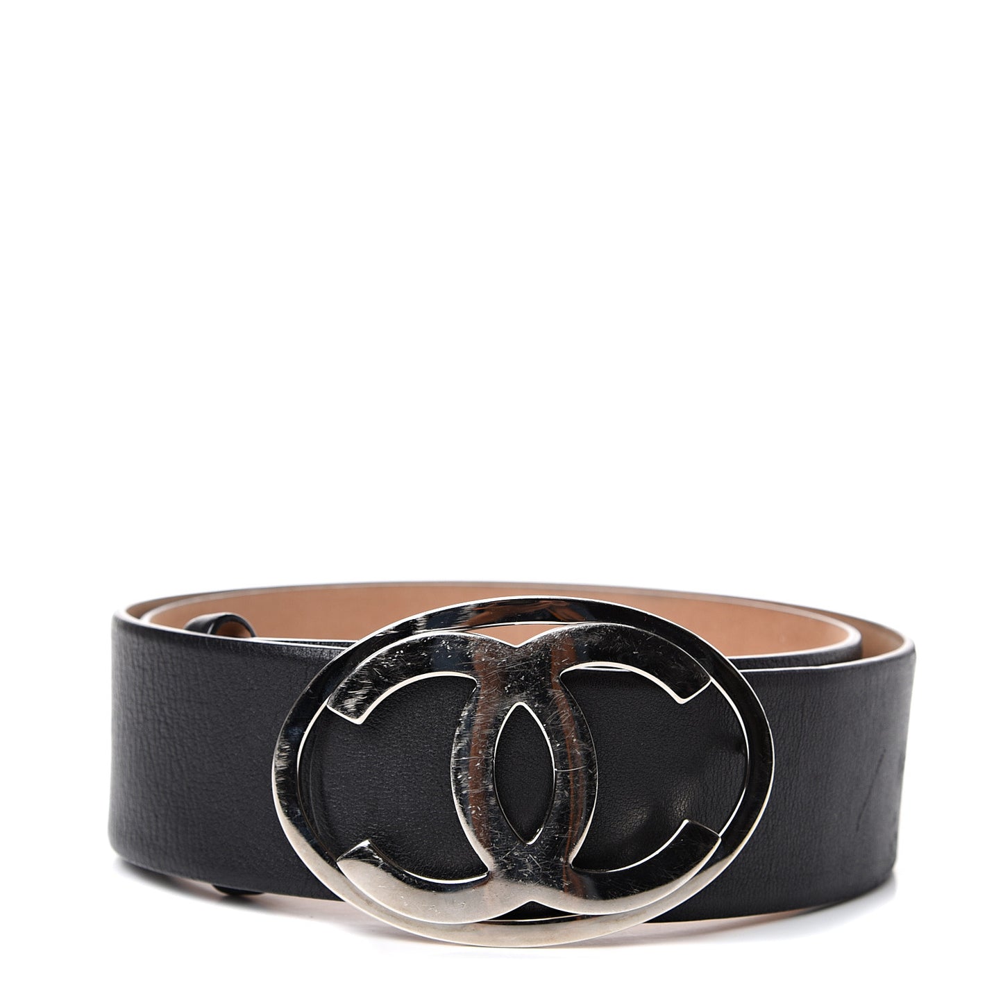 Calfskin CC Belt 85 34 Black