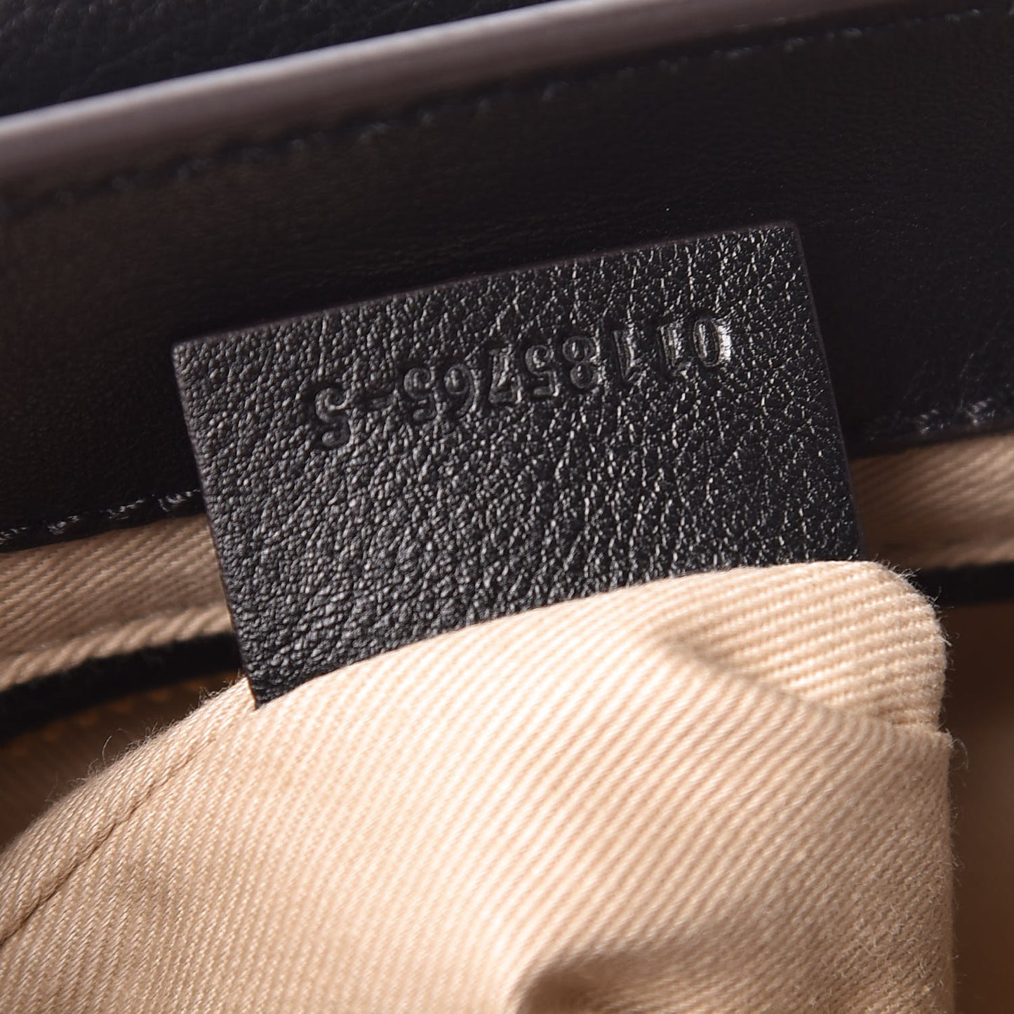 Suede Calfskin Small Faye Backpack Black