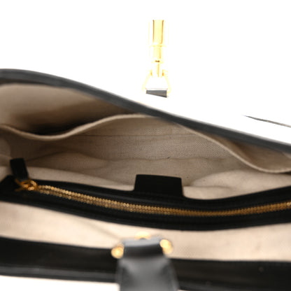 Gucci Boarded Dyana Lux Calfskin Bi-Color Small Jackie 1961 Hobo Mystic White Black 5 of 10