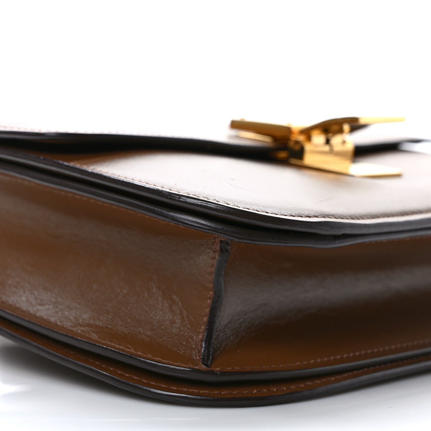 Celine Box Calfskin Medium Classic Box Flap Bag Camel 7 of 12