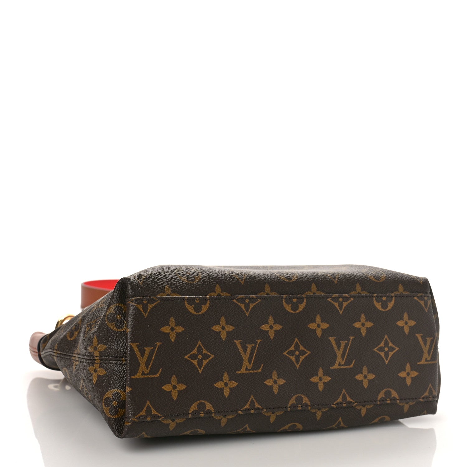 Louis Vuitton Monogram Tuileries Besace Caramel Rouge 4 of 8