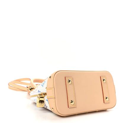 Louis Vuitton LV x TM Monogram Multicolor Alma BB White 4 of 11