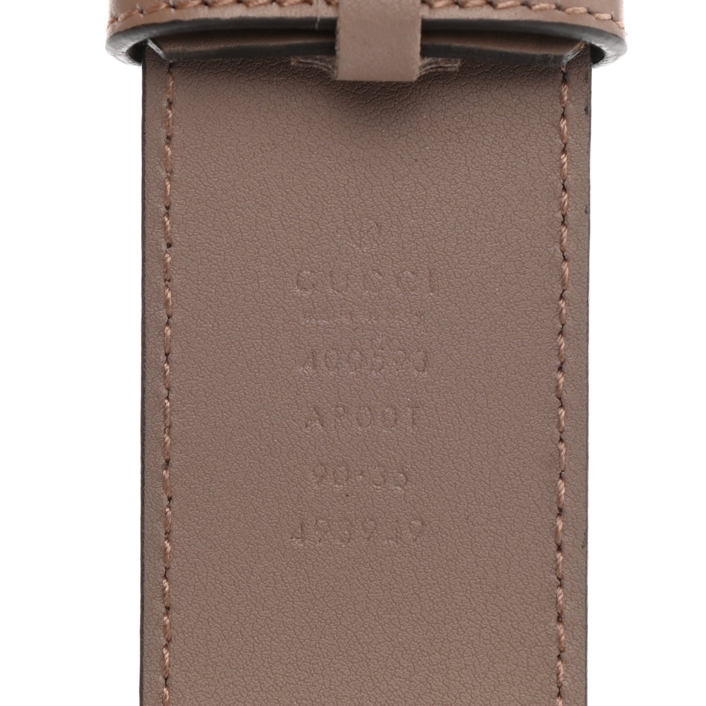 Calfskin Double G 40mm Belt 90 36 Porcelain Rose