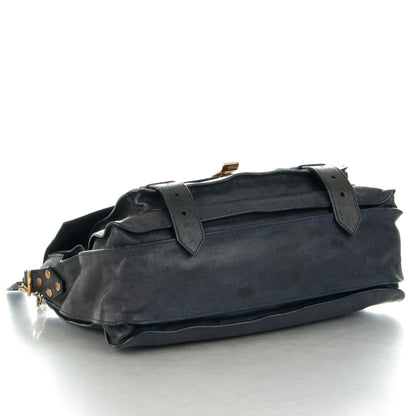 Proenza Schouler Lambskin Medium PS1 Satchel Midnight 4 of 7