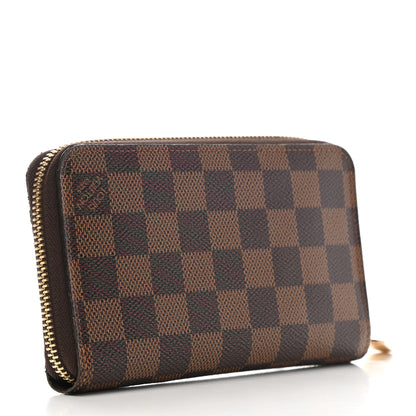 Louis Vuitton Damier Ebene Zippy Compact Wallet 3 of 9