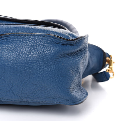 Chloe Calfskin Medium Marcie Satchel Royal Navy 9 of 10