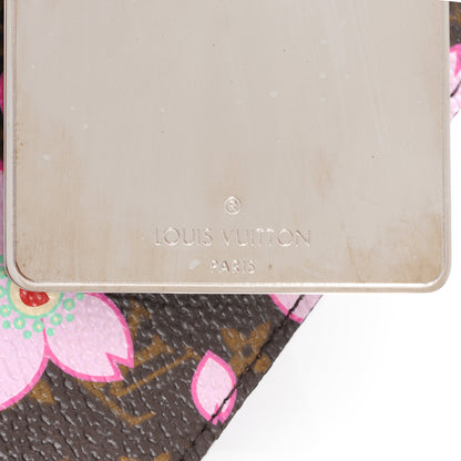 Louis Vuitton Monogram Cherry Blossom Mirror With Case Brown 4 of 7